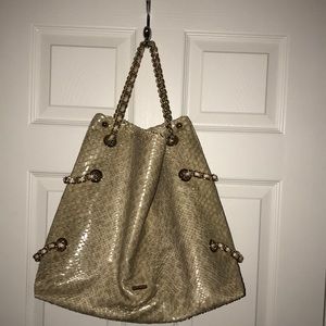 Emporio Armani Exotic Leather Handbag